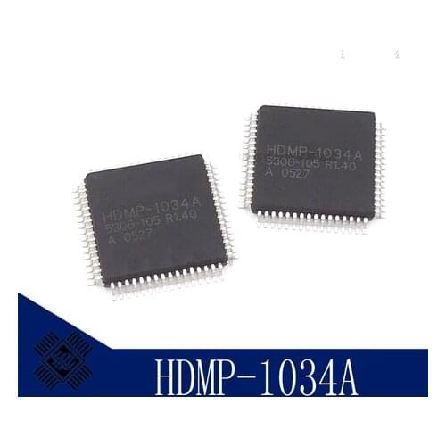 2-5PCS New HDMP-1034 HDMP-1034A HDMP-1034AG QFP-64 Transmitter / receiver chip