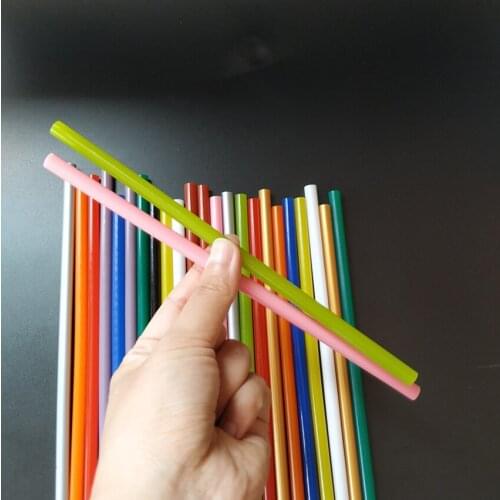 25PCS/200mm Multicolor mix Hot Melt Glue Sticks Vintage Sealing Wax Envelope Invitation Stamp Security Packaging Repair Tool