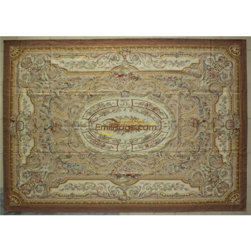 Chinese aubusson rug carpet living room wool carpets for living room handmade turkish carpet round carpet knitted
