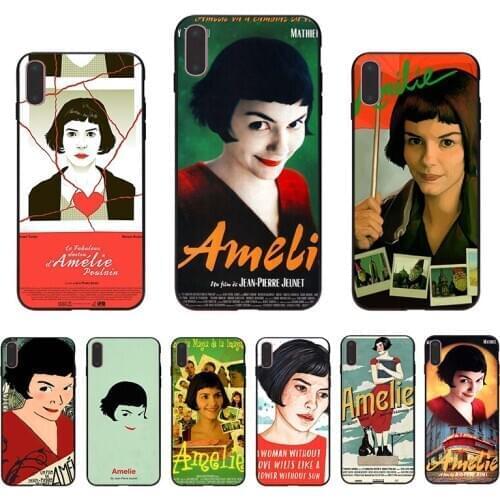 Amelie Poster Classic France Movie Phone Case Cover For iPhone 6 5 5S SE 11 11pro 11promax 6s 7 8 X plus 8 XR XS max 2020 Coque