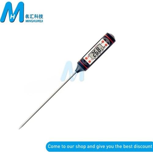 Digital Meat Thermometer Cooking Food Kitchen BBQ Probe Water Milk Oil Liquid Oven Digital Temperaure Sensor Meter TP101