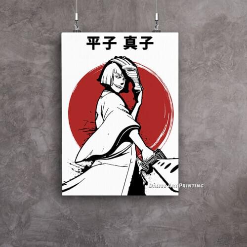 Canvas Anime Bleach Anime Shinji Hirako Pictures Home Decoration Paintings Poster HD Prints Wall Art Modular Living Room Framed