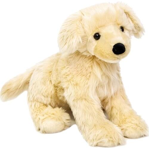 Simulation Animal Golden Retriever Plush toy Cute Doll Puppies Children Birthday Gift Car Soft Decoration 50cm DY50990