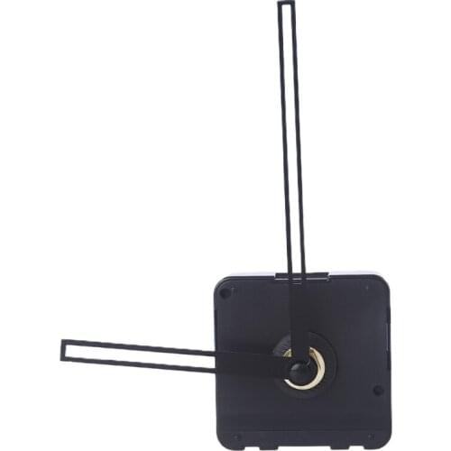 E7CB DIY Quartz Wall Clock Movement Mechanism Long Spade Hands Battery Operated Repair Parts Silent Kit Replacement Set