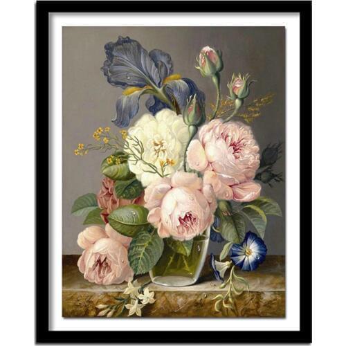 Diamond Embroidery Painting Set Hot Lucky Flower 5D Full Cross Stitch Painting Rhinestone Crafts Gift Painting Wall Decor 062