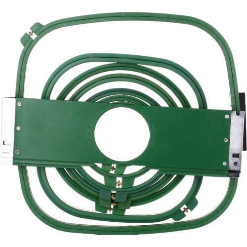 SET 7 of Replacement tubular Embroidery Hoops / 3", 4.7" , 5.9" , 7.1" , 8.3" , 9.4" , 11.8" Embroidery area 500mm for Tajima