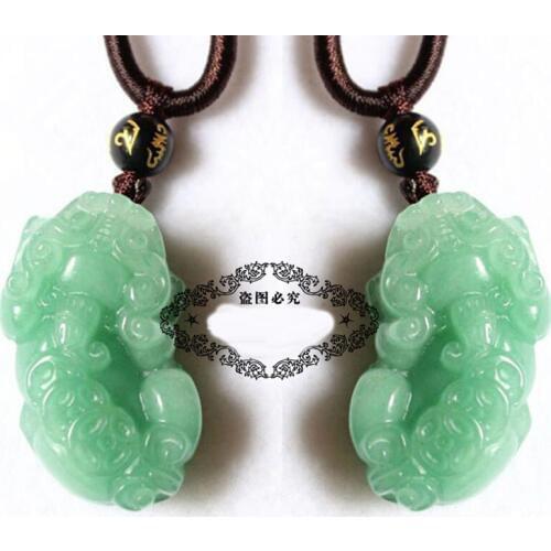 Natural jade pendant Zhaocai evil Dongling brave brave men and women transport Pendant