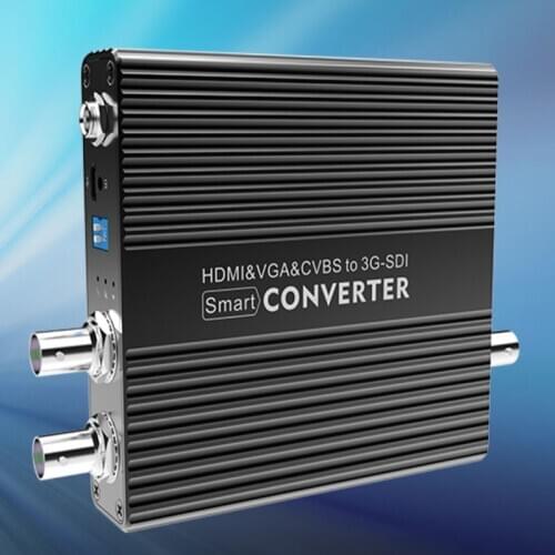 HDMI-compatible to SDI Video Converter 1080P Video Audio Broadcast Grade VGA AV CVBS to SDI SDI HD 3g-SDI