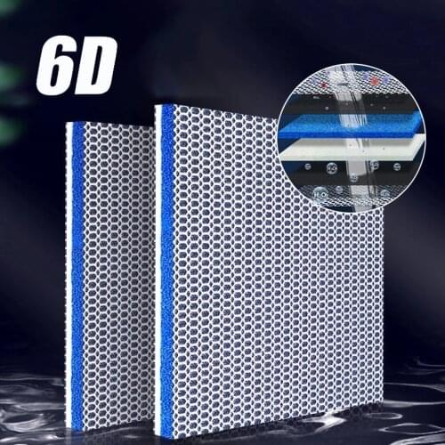 Durable 6D 6Layers Aquarium Filter Sponge Thicken No Glue Foam Biochemical Filter Cotton Media Aquarium Accessories