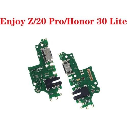 USB Port Charger Dock Plug Connector Charging Board FLex Cable For Huawei Enjoy Z/Enjoy 20 Pro Honor 30 Lite