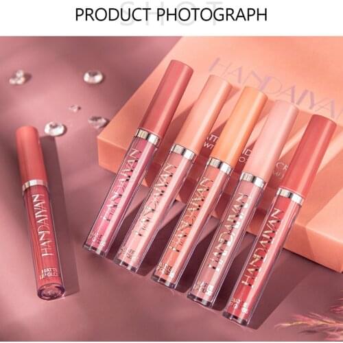 Waterproof Not Easy To Stick To The Cup Fog Surface Lip Gloss Lipstick Super Long Lasting Lipstick Gift