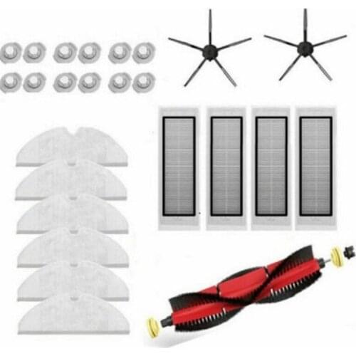 For Xiaomi Roborock S6 MAXV S6 PURE S6 S5 MAX S60 Robot Vacuum Cleaner Hepa Filter Main Brush Side Brush Parts Accessories Kits