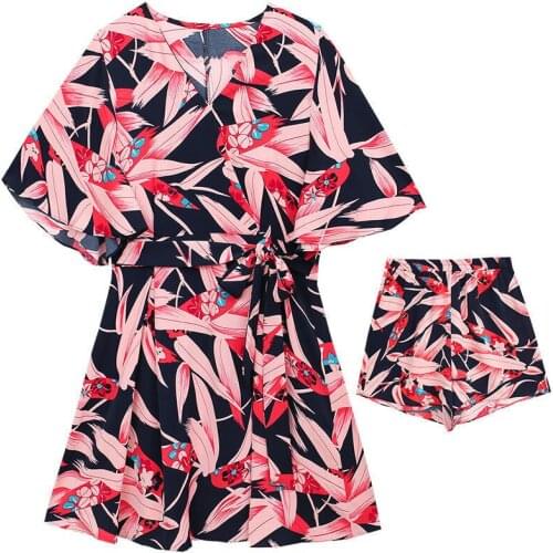 Womens Suit Summer Mini Skirt T-shirt Shorts Two Piece Set Loose Women Crop Top 2021 New Casual Fashion Korean Clothes Outfits