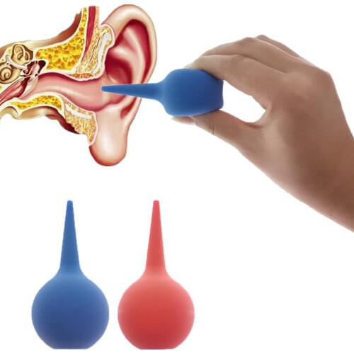 1/5pcs Ear Wax Removal Irrigation Cleaning Kit Ear Syringe Bulb Air Blower Pump Dust Cleaner Earwax Remover Rubber For Adult Kid