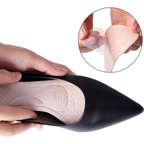 1 Pair Sandals Silicone Insole High Heel Insole Heel Pain Relieve Pad Gel Foot Pad