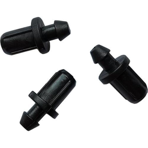 20Pcs 4/7mm Hose End Connectors Garden Greenhouse Micro Drip Irrigation System Fittings Watering Hose End Plugs