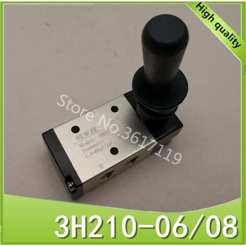 3H210-06 G1/8 3H210-08 G1/4 Hand valve valve control valve manual valve two five-way