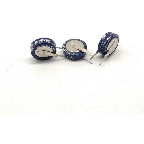 4pcs Original KR-5R5V334-R 5.5V 0.33F V type energy storage memory power supply 5.5V0.33F