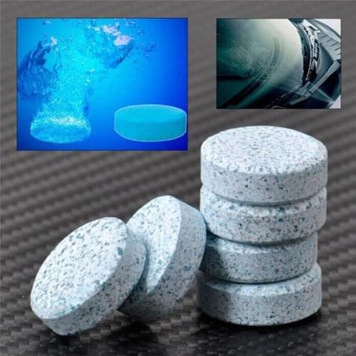 80% Hot Sale 10Pcs Auto Car Windshield Glass Wash Cleaning Concentrated Effervescent Tablets