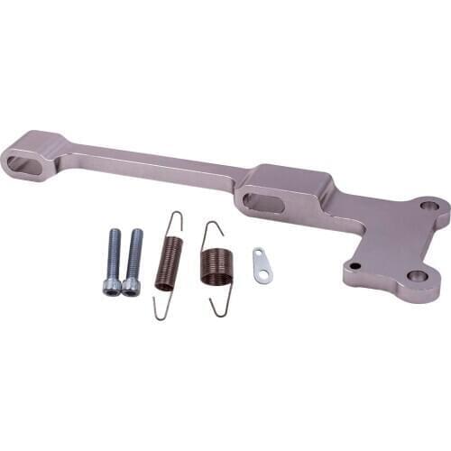 TCB-40DQ Throttle & Kickdown Cable Bracket Intake Manifold Mount w/Steel Spring