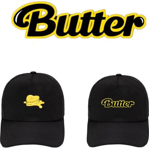 Kpop Baseball Cap Outdoor Hiking Cool Unisex 2021 New Album Butter Bucket Hats Bangtan Boys Sun Hat Dad Hat SUGA JIMIN VFans