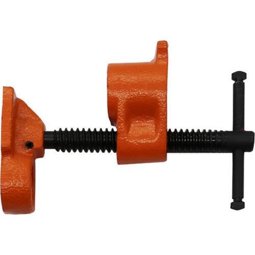 BMBY-1/2 Inch Heavy Duty Pipe Clamp Woodworking Wood Gluing Pipe Clamp Pipe Clamp Fixture Carpenter Woodworking Tools 4 In Charg