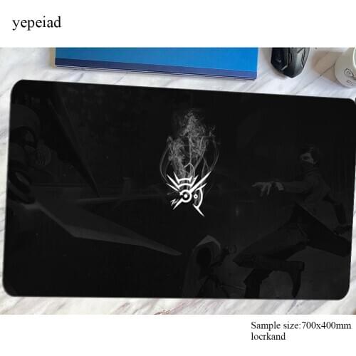 Dishonored mousepad large gaming mouse pad big gamer mat 800x400x4mm game computer desk padmouse keyboard cheapest play mats