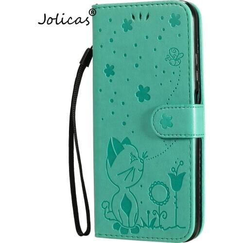 Smart Phone Covers For cellular Huawei P40 Lite Fashion PU Leather Wallet Book Pouch Case accesorios Nova 6 SE Positivo Coques