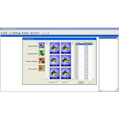 AMMANN Road Rollers Spare Parts Catalog