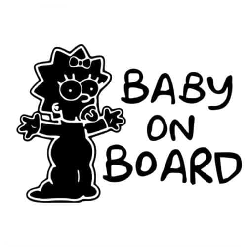 Felizdecor Stickers Baby In The Car