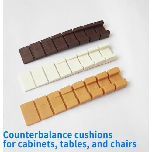 Furniture Horizontal Shim, Wardrobe Cabinet Table and Chair Balance Pad, adjustable footpad adjustment pad to solve uneven groun