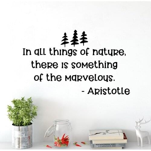 New Design Aristotle Wall Sticker Vinyl Decor For Kids Room Living Room Decoration Wallpaper Decal Stickers muursticker