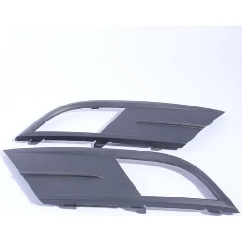 5C6853666E OEM Pair Bumper Front Fog Lights Grille Cover Grill with Hole For J-etta MK6 5C6 853 666 E ,5C6 853 665 E