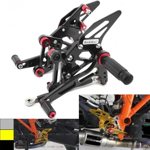 Rider Rear Set Rearset Foot Peg Rest Footpeg Brake Shift Lever Pedal For KTM 1290 Super Duke R GT 14-18 2014 2015 2016 2017 2018