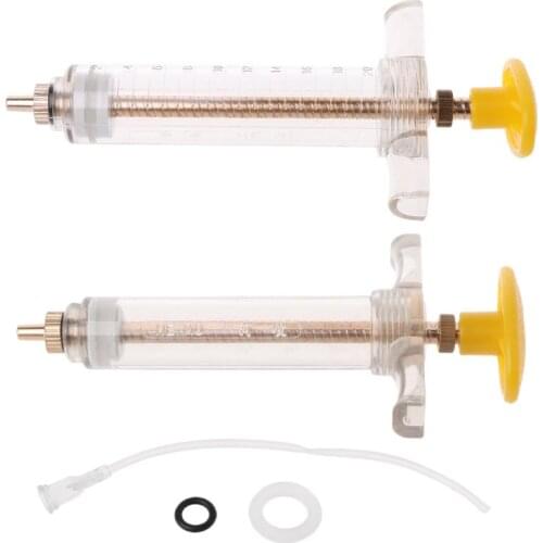 Parrot Chick Feeder Copper Head Syringe Hose Birds Feeding Injector Supplies
