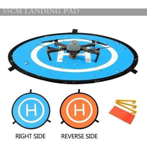 DJI Mavic 2 55CM Landing Pad Universal Protable Fast-Fold Drone Landing Mat for DJI Mavic 2 Pro / Zoom / Air 2 Spark Mavic Mini