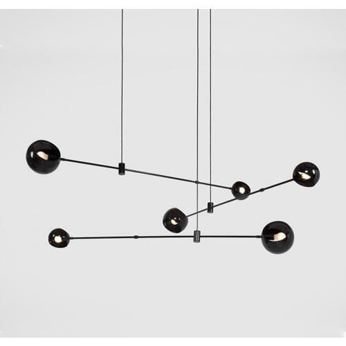 Modern Loft LED Chandeliers Minimalist Art Design Parlor Restaurant Bedroom Hanglamp Nordic Suspension Pendant Lamp Fixture