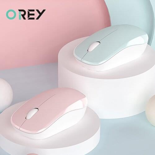 Ultra-slim Mini Wireless Mouse 2.4G Cute Silent Gaming Mouse For Macbook Air Pro Lenovo Ergonomic Noiseless Computer Mice Women