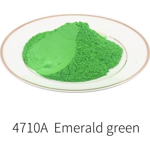 Pearl Powder Acrylic Paint Type 4710A Emerald Green Pigment in DIY Dye Colorant Soap Car Art Craft 50g Mineral Mica Pearl Powder