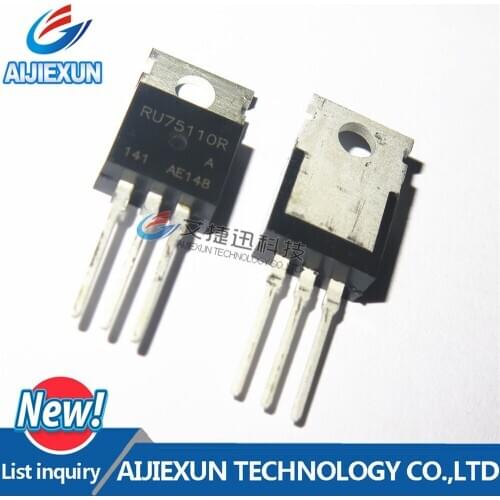 100PCS RU75110R TO-220 N-Channel Advanced Power MOSFET in stock 100%New and original