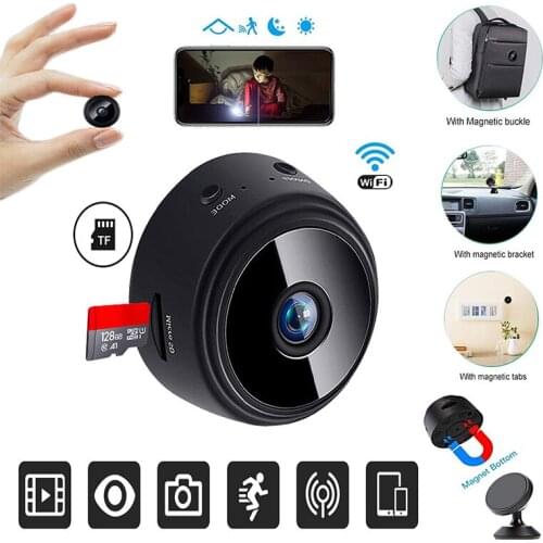 1080P Mini Camera A9 Wireless Surveillance Camera With Wi-Fi Home Security Multi-functional Video Recorder Portable Camcorder