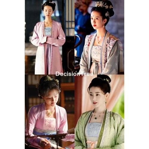 2021 tv play hanfu serenade of peaceful joy chinese folk dance clothing retro princess cosplay stage wear women hanfu costume