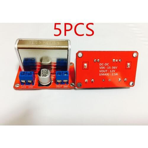 5PCS YDS-12 DC-DC power supply stabilized power module 15-36 V transform 12 V short high-efficiency protection circuit