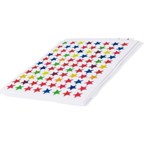 880x Colorful Star Shape Stickers Labels for DIY Scrapbooking Card Stickers