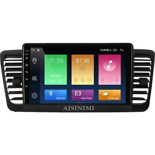 AISINIMI Android 10 Car Dvd Player navigation For Subaru Outback 3 Legacy 4 car radio Car Audio Gps Multimedia Stereo Monitor