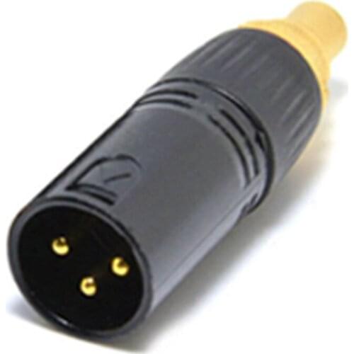 Free shipping XLR Male plug to RCA male Female plug gold plated Conversion plug