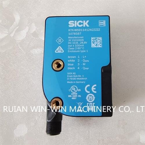 SICK KTX-WS91141242ZZZZ KTXWS91141242ZZZZ Color sensor Photoelectric eye sensor used in bag making machine slitting machine