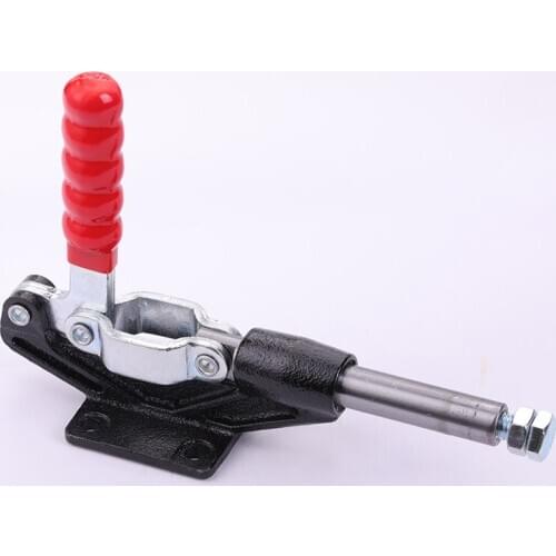 Stainless Steel Quick Clamp Fixed Metal Processing Pipe Clamp Horizontal Switch Fixture Hardware Tools Quick Fixture Manual Tool