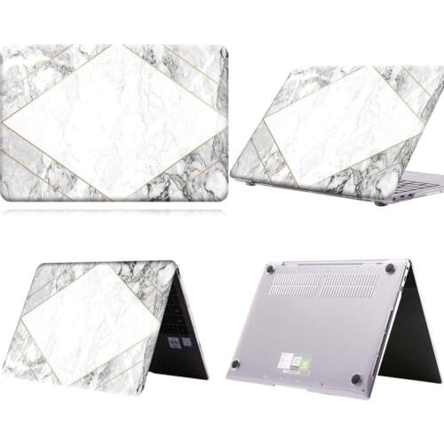 Grey Geometric Pattern Anti-slip Laptop Case For MateBook 13/13 AMD Ryzen/14/D14/D15/X 2020/X Pro/Pro 16.1/Honor MagicBook 14/15