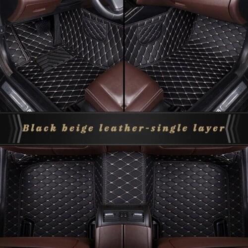 Black Car floor mats for lexus ct200h rx gs300 is250 es ls nx gs gx lx rc lc ux lm rc f accessories